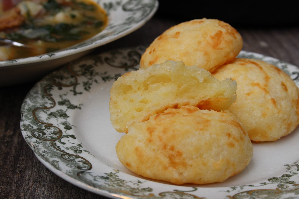 Brazilian Parmesan puffs made with tapioca so they are gluten free
