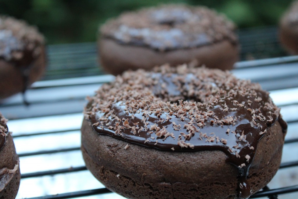 Be amazed - by glazed Chocolate gluten free donuts